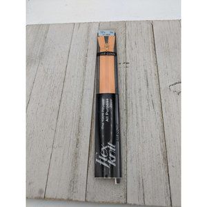 Vintage J&P Coats Flex Knit Zipper 12" Apricot 207 Orange